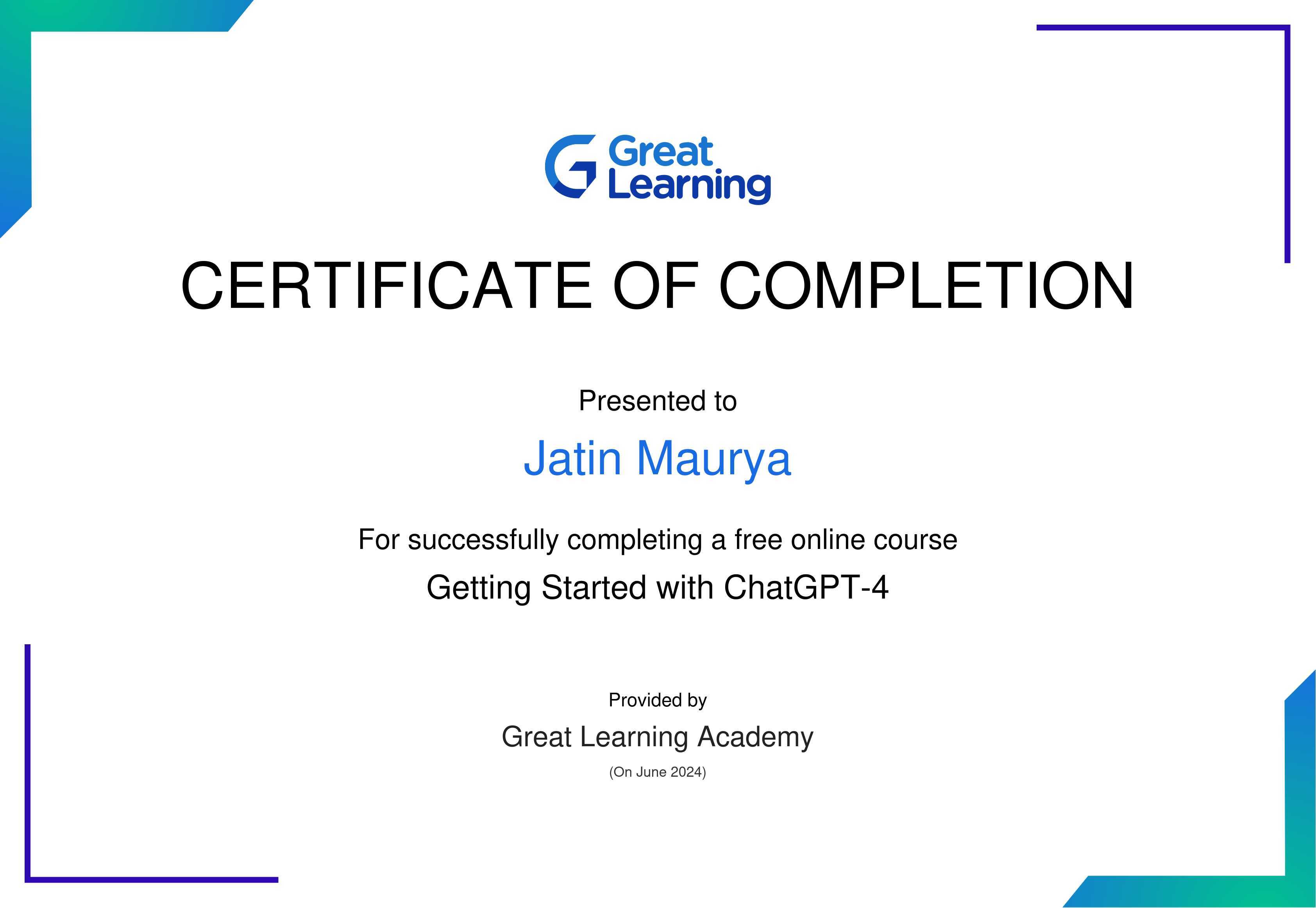 Getting started with ChatGPT - 4